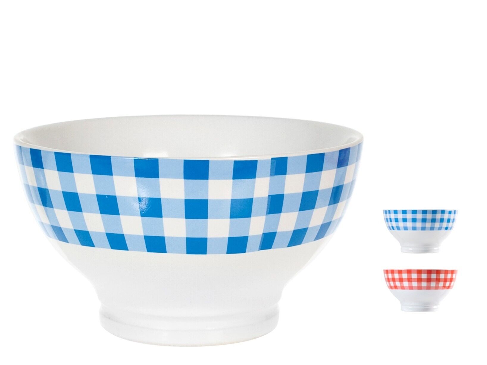 Bol Décoration Carrés en grès coloris assortis 13 cm