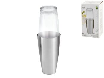 Shaker Boston en verre et acier inoxydable 5