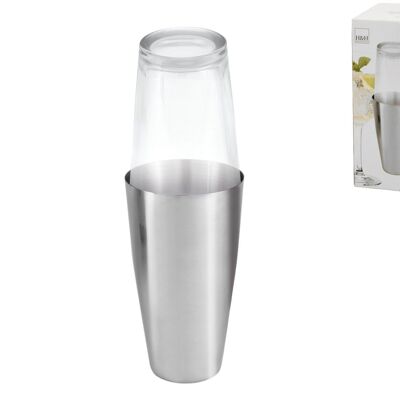 Boston Shaker in glass and stainless steel
