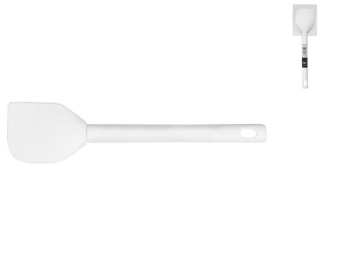 Buy wholesale Kitchen spatula in silicone with white handle 24 cm