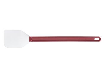 Spatule de cuisine en silicone avec manche rouge 38,5 cm 6