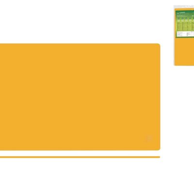 Tabla de cortar flexible Arthane, color amarillo, 60x35x0,4 cm.Fabricada íntegramente en Arthane, un material innovador con altas prestaciones en cuanto a mecánica, desgaste y envejecimiento.Testado al contacto con alimentos secos, húmedos y grasos.