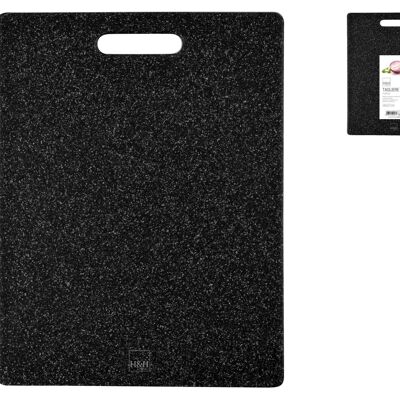 Granite chopping board in anthracite color polypropylene granite style cm 36x27