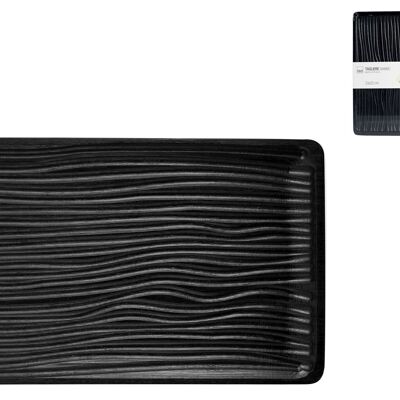 Tagliere in legno Bambù nero cm 33x22x1,8.Adatto a tutti gli usi,con pratica impugnatura