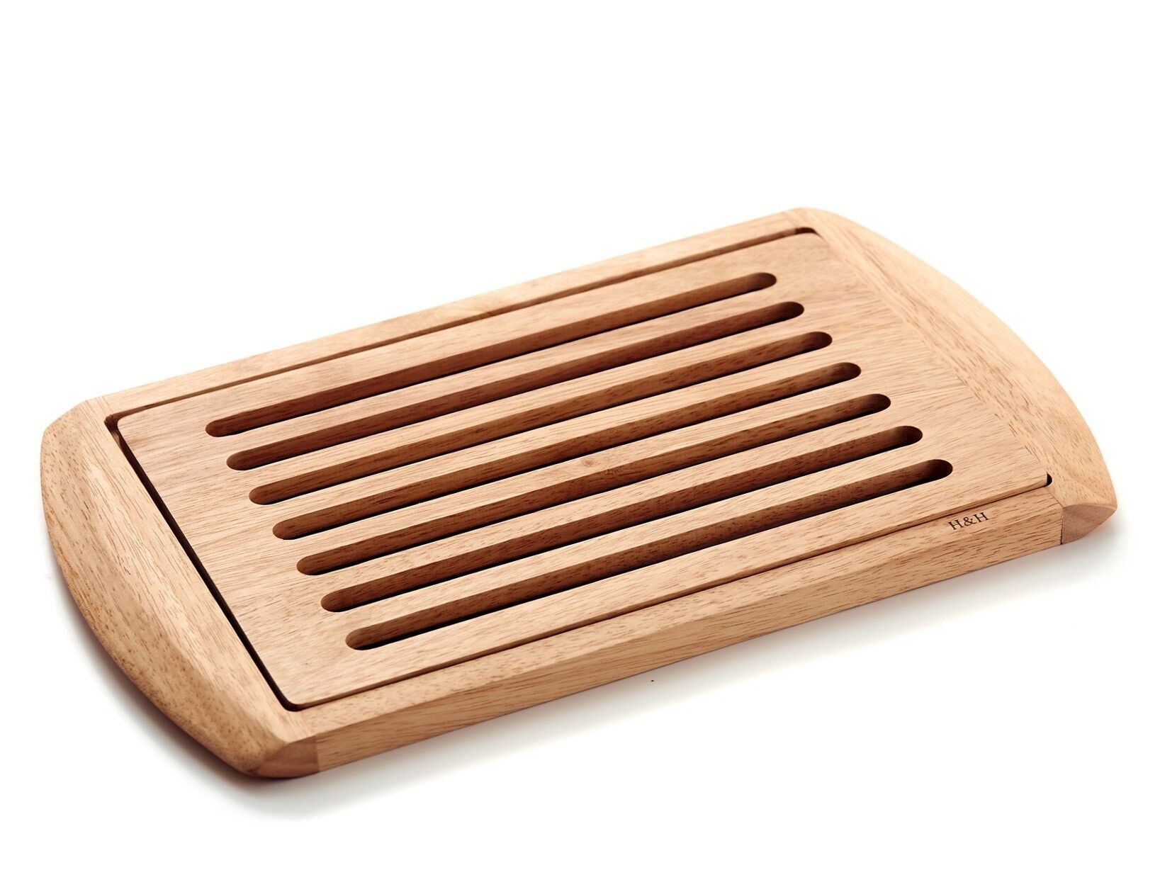 Tabla de Cortar Pan Madera 23X38 cm