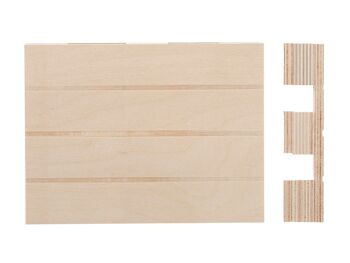 Planche à découper en bois Mini Pallet 20x15 cm 4