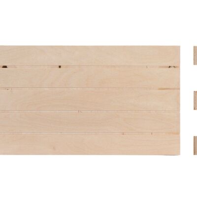 Tabla de cortar madera Mini Pallet 35x20 cm