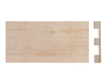 Planche à découper en bois Mini Pallet 40x20 cm 4