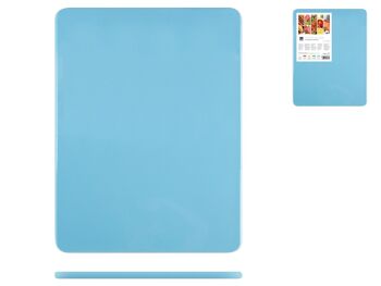 Planche à découper en polypropylène bleu 51x38x1,2 cm 1