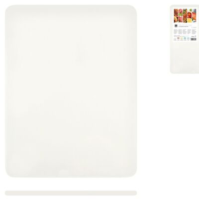 Tabla de Cortar Polipropileno Blanco 51x38x1,2 cm