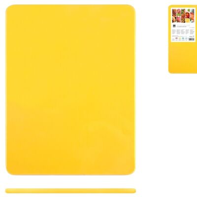 Yellow Polypropylene Chopping Board 51x38x1,2 cm