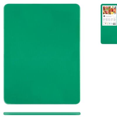 Grünes Schneidebrett aus Polypropylen 51x38x1,2 cm