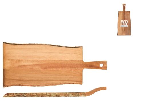 Tagliere rettangolare Wood in legno cm 45x20x4,5