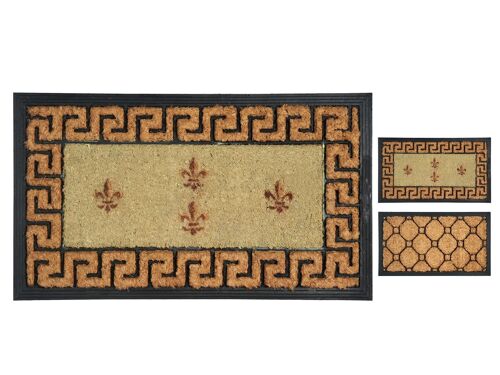 Tappeto/Zerbino Cocco Gomma Assortiti 40x70 cm