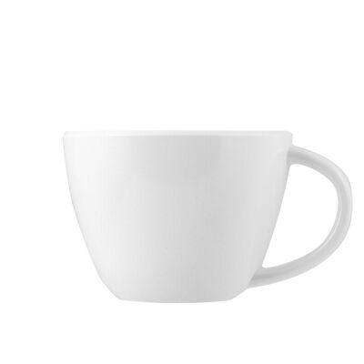 Taza café 100% melamina blanca sin plato cc 125