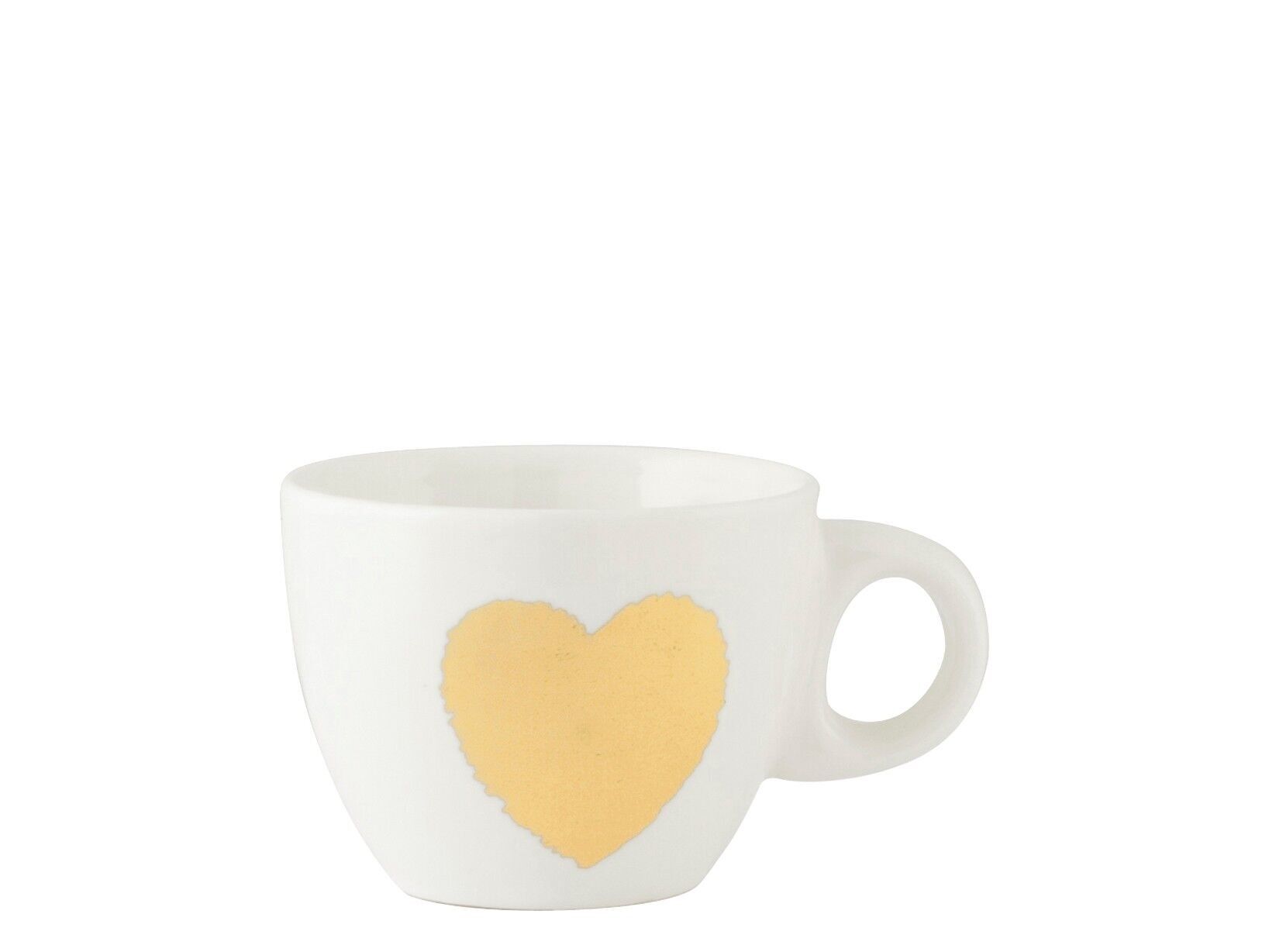 Tazza caffè Amour in new bone china decorata senza Piatto cc 100