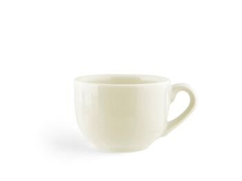 Tasse à café Aurelie céramique sans assiette ivoire cc 100 5
