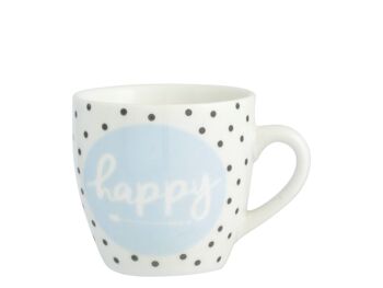 Profitez d'une tasse à café en porcelaine fine sans assiette avec décoration assortie cc 100 10