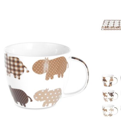 New Bone China Baby Animal Kaffeetasse ohne Teller 125 cc in