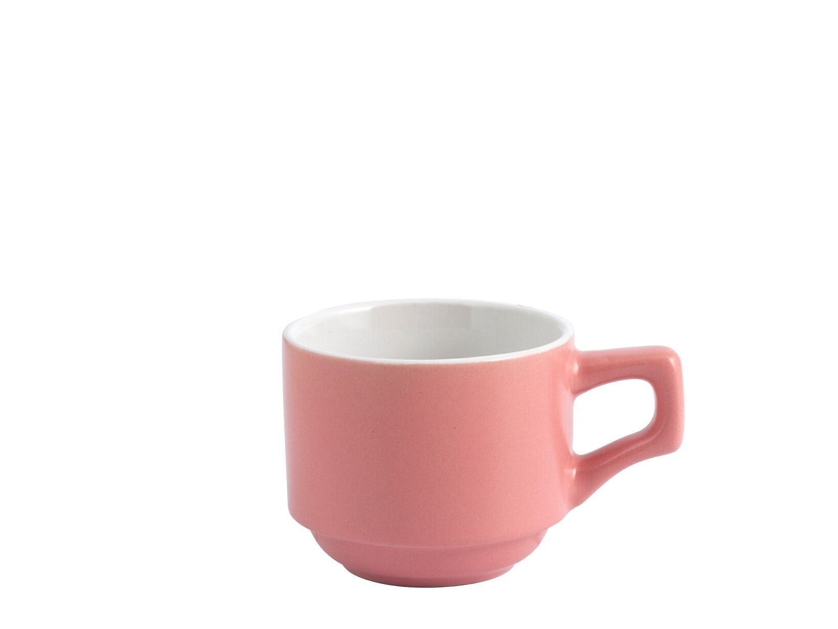 Tazza caffè Stone Ware senza Piatto Rosa 80 Cc
