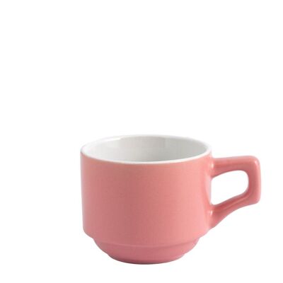 Taza café Stone Ware sin plato Rosa 80 Cc