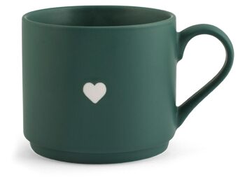 Tasse jumbo Mix & Match en porcelaine neuve sans assiette coloris assortis cc380 9