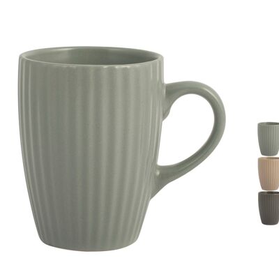 Countryside mug in stoneware assorted colors cc 295