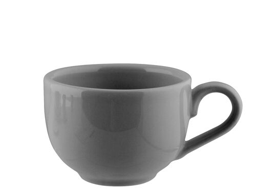 Tazza tè Adeline in ceramica senza Piatto grigio cc 180
