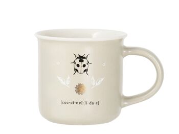 Tasse à thé Botanicum sans assiette en porcelaine fine décorée cc 220. 1