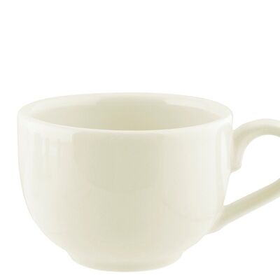 Aurelie ceramic tea cup without plate ivory cc 180