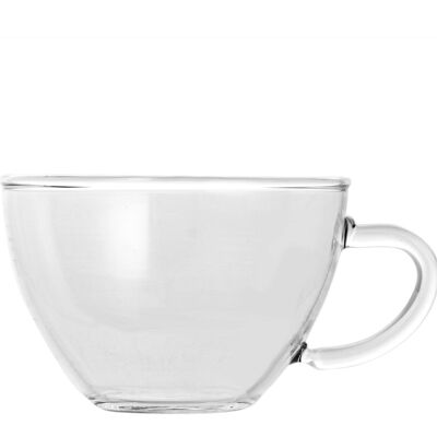 Borosilikat-Teetasse ohne Teller cl 25.