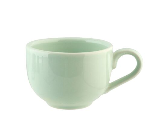 Tazza tè in ceramica senza Piatto verde da 180 cc