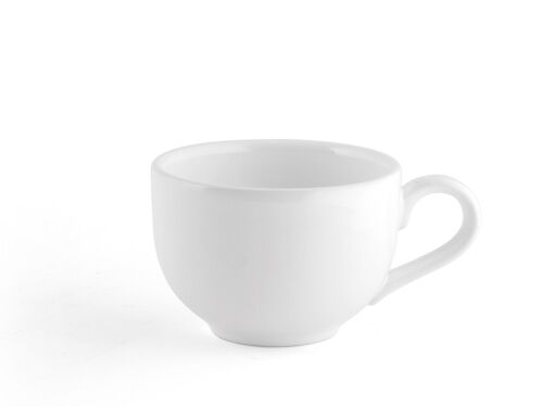 Tazza tè Iris in ceramica senza Piatto bianco cc 180