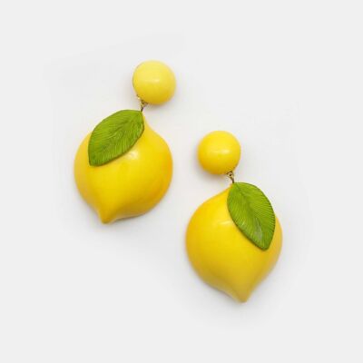 CITRON, maxi boucles