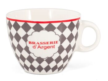 Tasse à thé en porcelaine fine Brasserie sans assiette cc 240 7