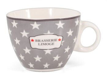 Tasse à thé en porcelaine fine Brasserie sans assiette cc 240 9