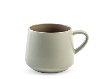 New bone china mug 31 cc décor blush assorti 7