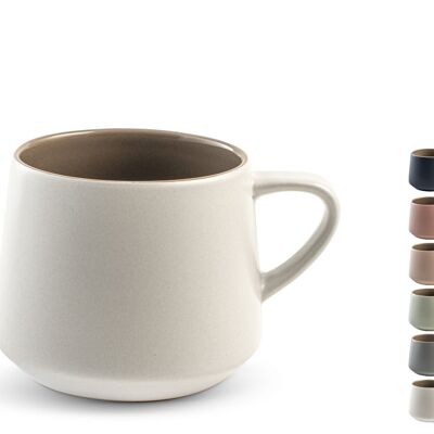 New bone china mug 31 cc décor blush assorti