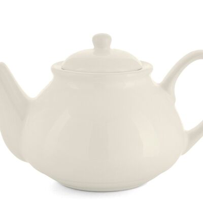 Aurelie 1100 cc ivory ceramic teapot