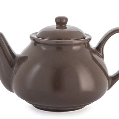 Iris teapot in brown ceramic cc 1100