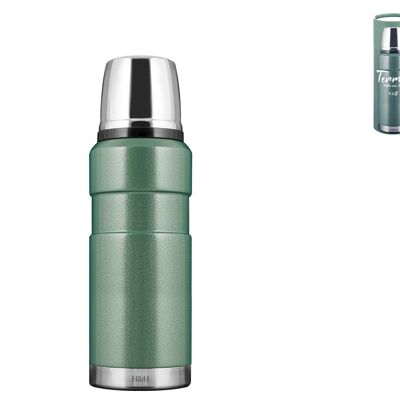 Termo en acero inoxidable 18/10 verde Lt 0,6