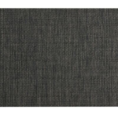 Placemat in dark gray pvc 45x30 cm