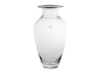 Vase fleur classique en verre transparent h35cm diamètre 18.8cm 2