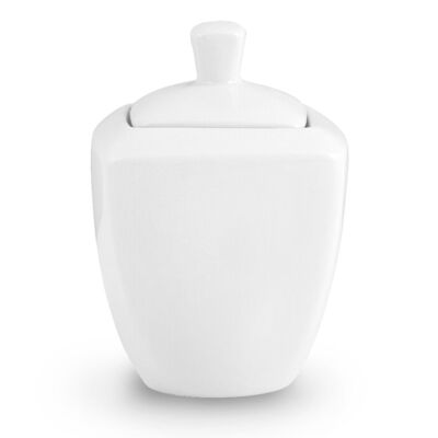 Kana sugar bowl in white porcelain Lt 0,26