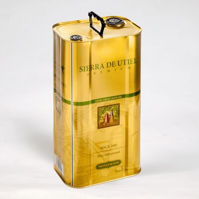 Extra Virgin Olive Oil 5L Can, SIERRA DE UTIEL