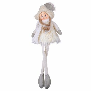 DOLL DOLL JAMBES SOUPLES BLANCHES 55 CM 2