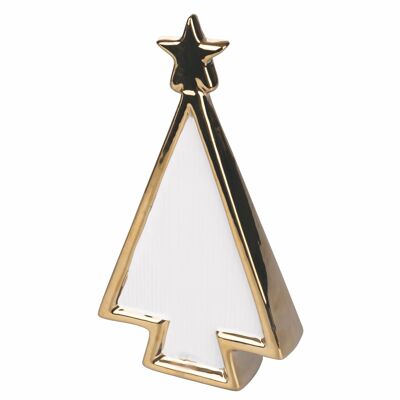 ALBERO DECORATIVO BIANCO/ORO