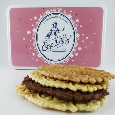 Box of 20 "wafer" cookies of 4 flavors