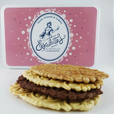 Box of 20 "wafer" cookies of 4 flavors