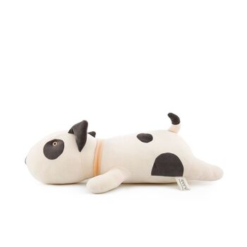 Oreiller extra doux au design de chiot. 99cm. Blanc 2